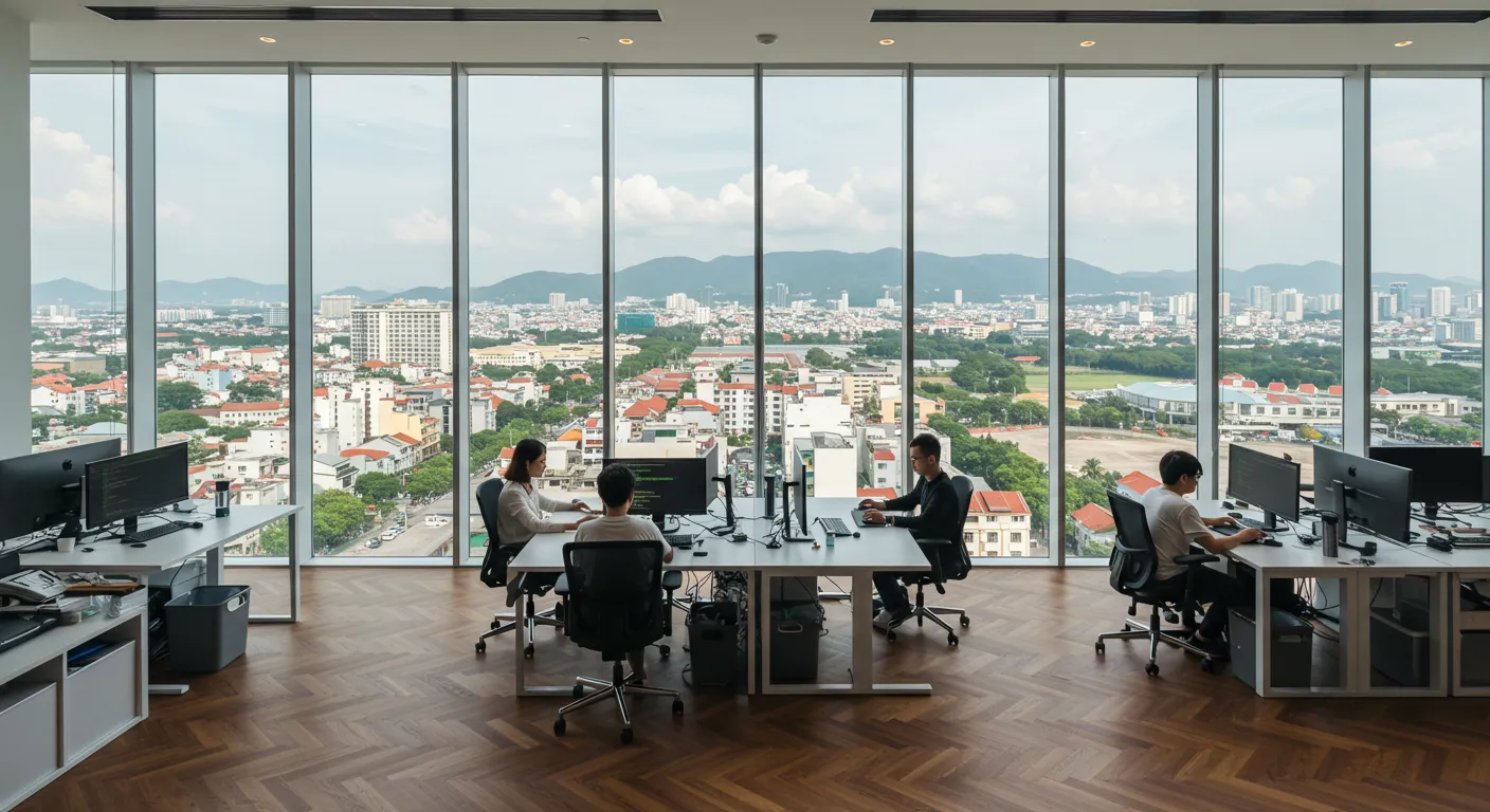 Web Development Team Working